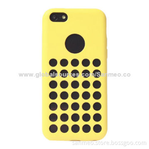 Silicone Case for iPhone 5c/iPhone Mini, Soft, Anti-scratch, Easy to Put-on and Remove
